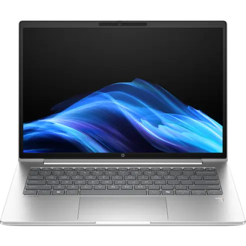 HP Laptop HP ProBook 4G1i, Procesor Intel® Core™ Ultra 5 225U pana la 4.80 GHz, 14 inch, WUXGA, 16GB DDR5, 512GB SSD, Intel Graphics, Windows 11 Pro, Argintiu