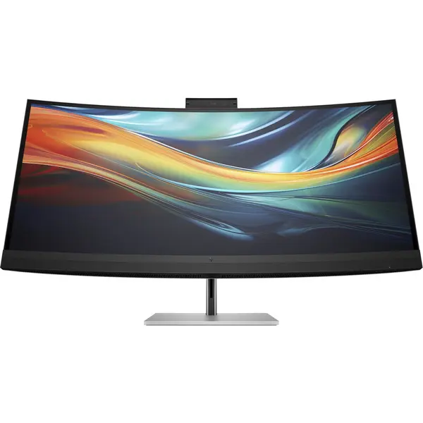 HP Monitor curbat Conferinte HP Series 7 Pro, 39.7, 5K Ultra HD, Negru/Argintiu, 100.8cm