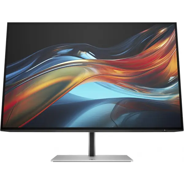 HP Monitor IPS LED HP 24 724pn, WUXGA (1920 x 1200), HDMI, DisplayPort, Pivot, 5 ms, 100 Hz (Argintiu)