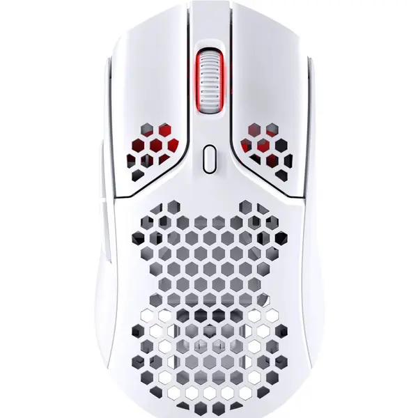 HP Mouse gaming HyperX Pulsefire Haste, Wireless, Alb
