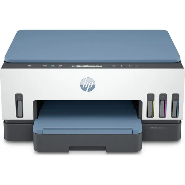 HP Multifunctional inkjet color HP Smart Tank 725 All-in-One, Wireless, Duplex, A4, Dark Surf Blue