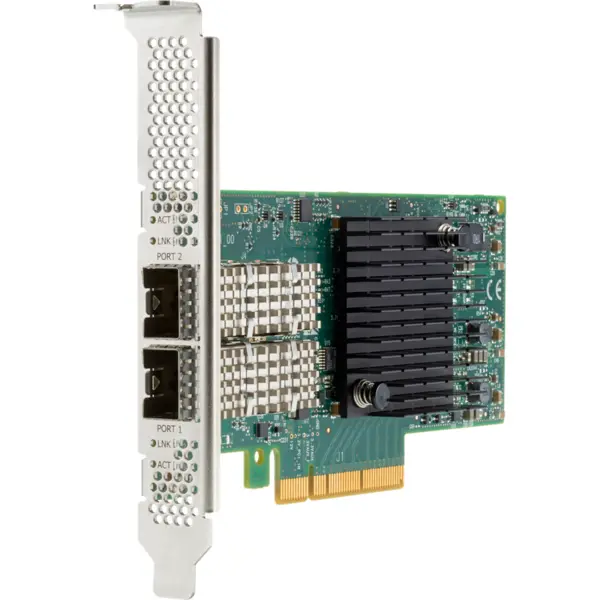 HP Placa de retea HPE, Dual-Port SFP28, 25 Gbps, PCIe 3.0 x8