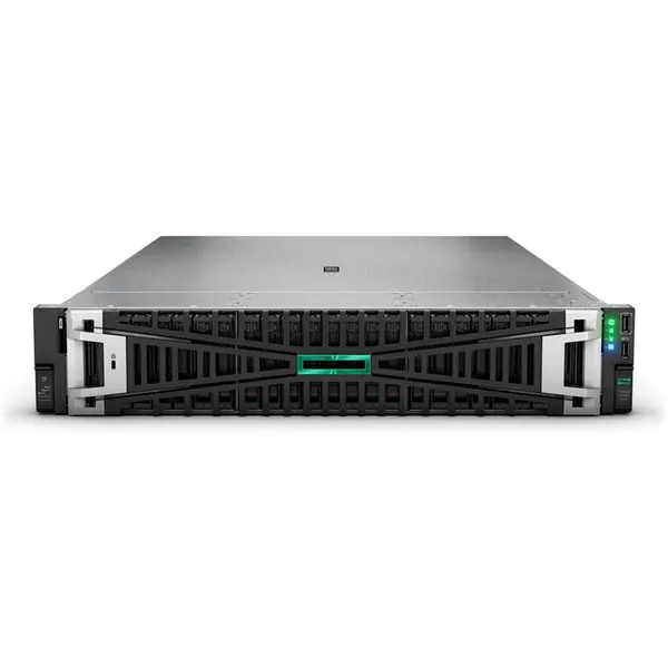 HP Server HP ProLiant DL380 Gen11, Intel Xeon Silver 4510, RAM 64GB, HDD 2x 8TB, HPE MR416i-p, PSU 2x 1000W, No OS