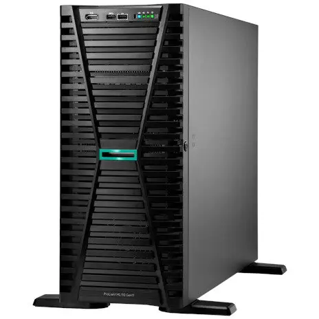 HP Server HP ProLiant ML110 Gen11 Tower, Procesor Intel® Xeon® Bronze 3508U 2.1GHz Sapphire Rapids, 32GB RDIMM RAM, 2x 480GB SATA 6G SSD, Intel VROC, 8x Hot-Plug SFF