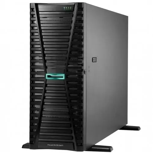 HP Server HP ProLiant ML350 Gen11, Intel Xeon Silver 4510, RAM 64GB, SSD 2x 960GB, HPE MR408i-o, PSU 2x 1000W, No OS
