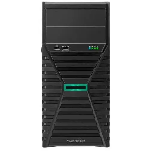 HP Server HPE ProLiant ML30 Gen11, Tower 4U, Intel Xeon E-2414 4 C / 4 T, 2.60 GHz - 4.5 GHz, 12 MB cache, 55 W, 32 GB DDR5 ECC, 4 x LFF, 350 W, Fara sistem de operare