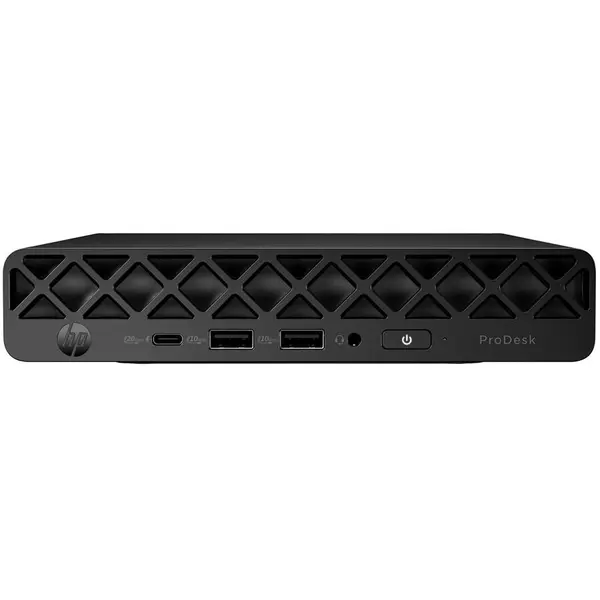 HP sistem PC HP ProDesk 4 G1i Mini, Intel® Core™ Ultra 5 225T 2.5GHz Arrow Lake, 16GB RAM, 512GB SSD, Intel Graphics, Windows 11 Pro, Negru
