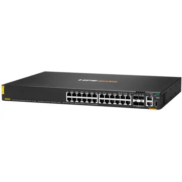 HP Switch HP Aruba Networking CX 6200F JL725B, 24 porturi, PoE+