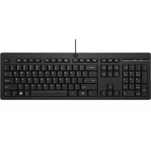 HP Tastatura HP 125, USB, Black