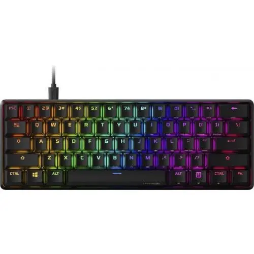 HP Tastatura HP HyperX Alloy Origins 60 Red Switch, RGB LED, USB, Black