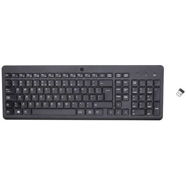 HP Tastatura Wireless HP 220, USB, Negru