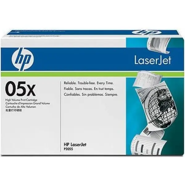 HP Toner HP LaserJet CE505X Negru P2055d P2055dn