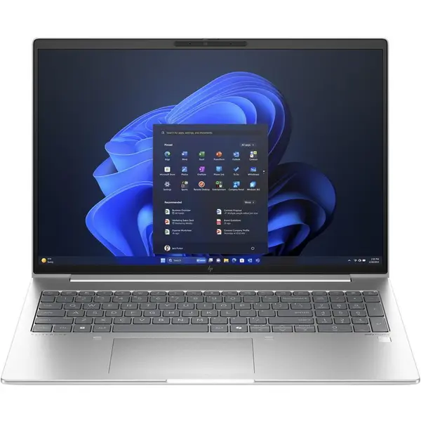 HP Ultrabook HP 16'' EliteBook 660 G11, WUXGA IPS, Procesor Intel® Core™ Ultra 5 135U (12M Cache, up to 4.40 GHz), 16GB DDR5, 512GB SSD, Intel Graphics, Win 11 Pro, Argintiu (INT Keyboard)