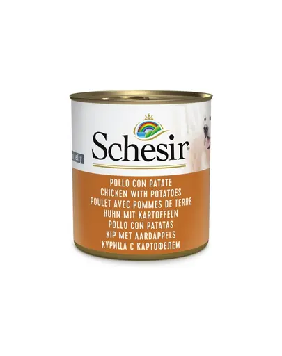 Hrană complementară câini SCHESIR Complements în jeleu 285 g pui și cartofi