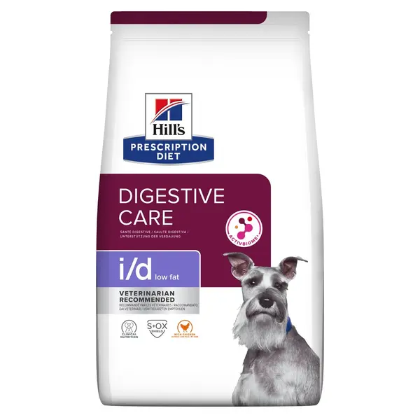 Hrana dietetica pentru caini Hil s PD Digestive Care Low Fat I D 1,5 kg