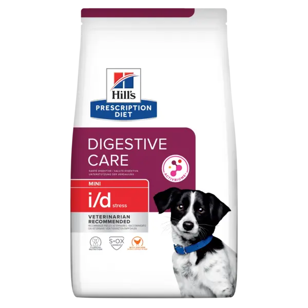Hrana dietetica pentru caini Hill s PD Digestive Care Mini Adult Stress I D 3 kg