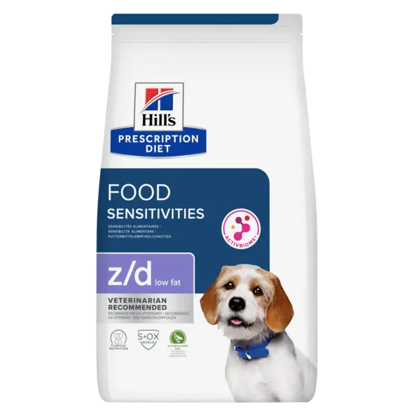 Hrana dietetica pentru caini Hill s PD Food Sensitivities Z D Low Fat 3 kg