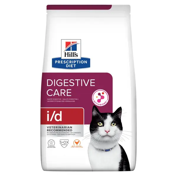 Hrana dietetica pentru pisici Hill s PD Digestive Care I D 1,5 kg