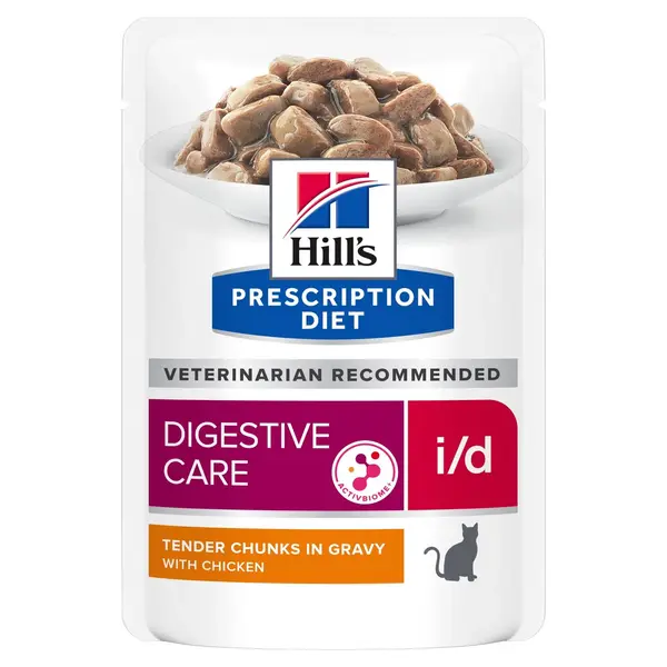Hrana dietetica pentru pisici Hill s PD Digestive Care i d cu pui 85 gr