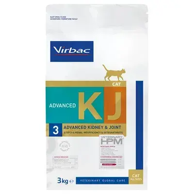 Hrana dietetica pentru pisici Virbac HPM Advanced Kidney Joint 3 kg