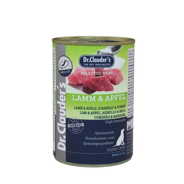 Hrana umeda pentru caini, Dr. Clauder`s Dog Selected MEAT - MIEL SI MAR 400g 400g