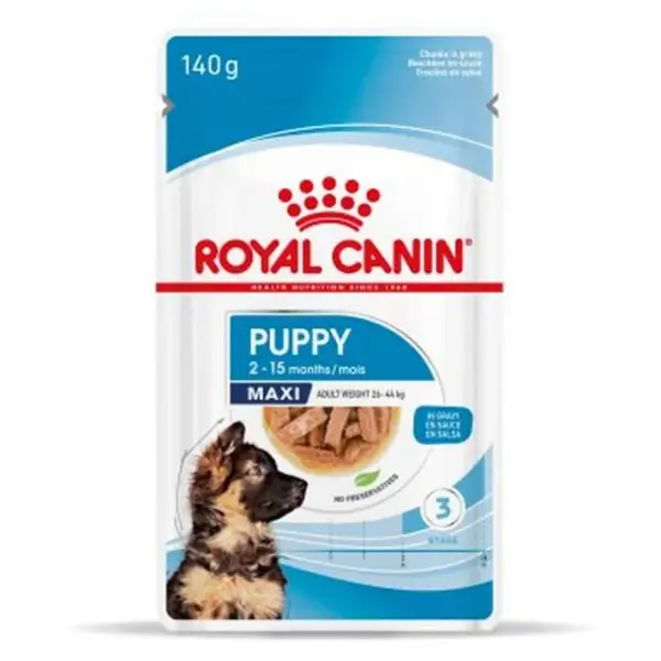 Hrana umeda pentru caini Royal Canin Maxi Puppy 140 gr