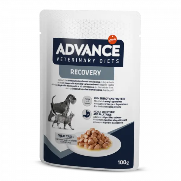 Hrana umeda pentru caini si pisici Advance Recovery - plic 1x100 g