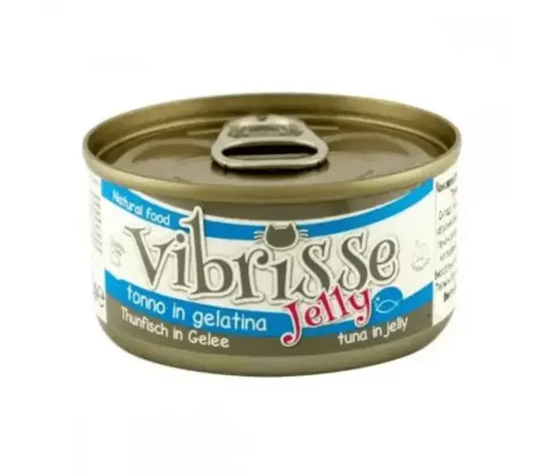 Hrana umeda pentru pisici Croci Vibrisse Jelly, Ton in aspic, 70g