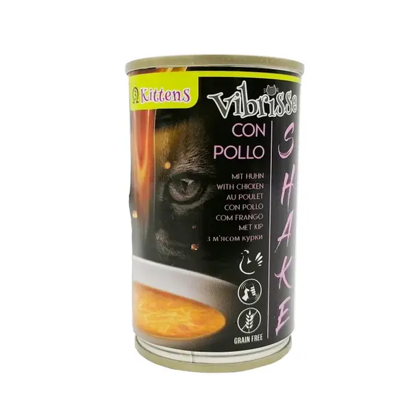Hrana umeda pentru pisici Croci Vibrisse Shake Kitten, Pui, 135g