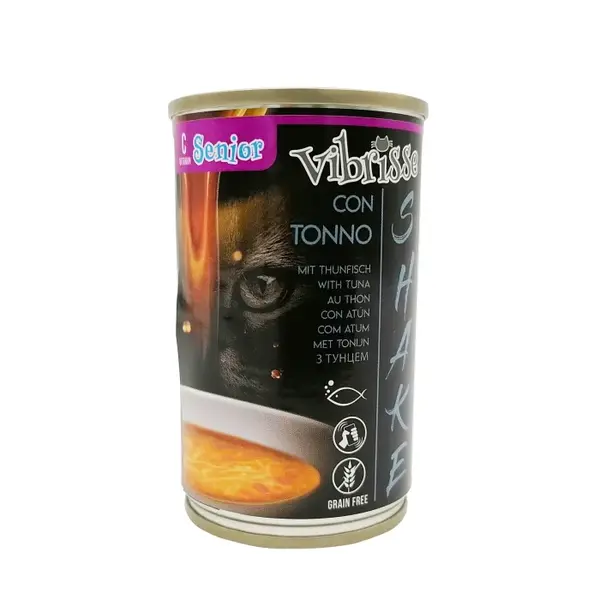 Hrana umeda pentru pisici Croci Vibrisse Shake Senior, Ton, 135g