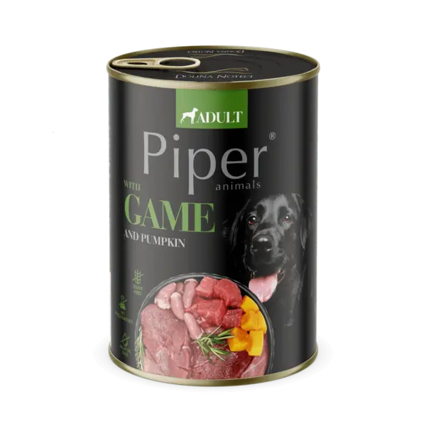 Hrana umeda, Piper ADULT cu VANAT si DOVLEAC 800g