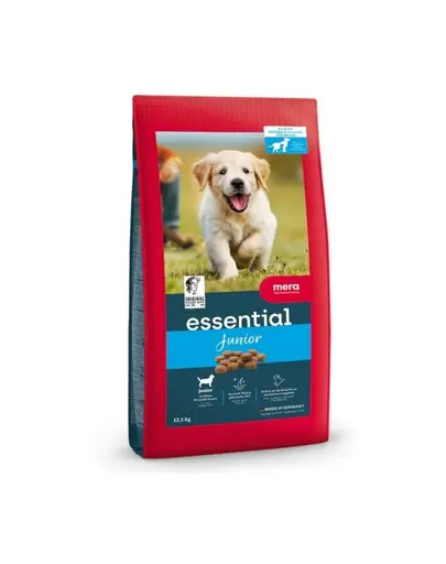 Hrană uscată junior câini creștere echilibrată MERA Essential 12,5 kg