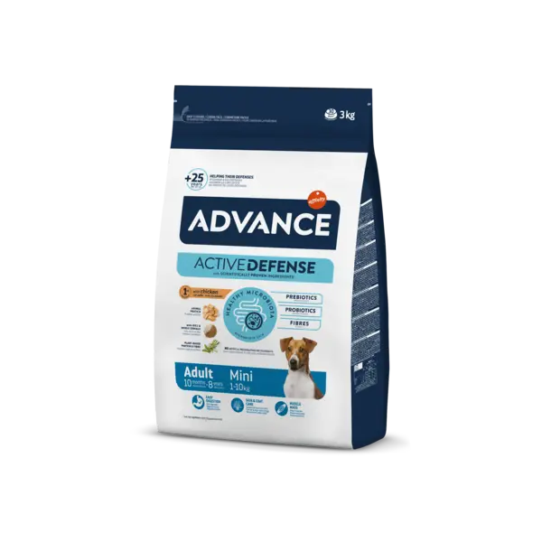 Hrana uscata pentru caini, Advance Mini Adult 3kg