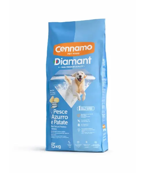 Hrana uscata pentru caini Cennamo Diamant Adult, Ton si cartofi, 15kg