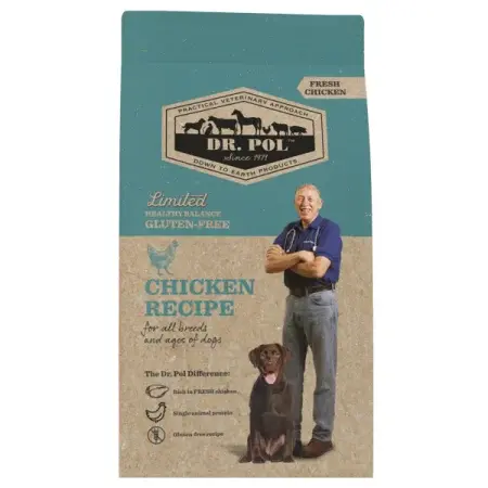 Hrana uscata pentru caini Dr. Pol Adult cu pui 2 kg