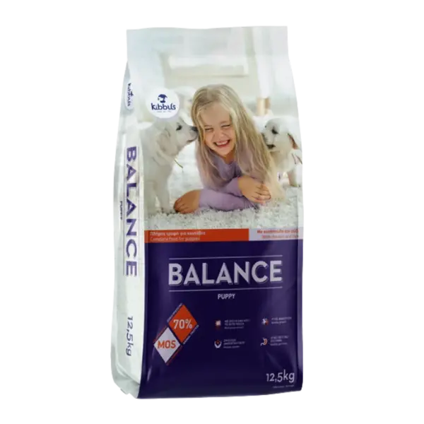Hrana uscata pentru caini Kibbus Balance Puppy, 12.5kg