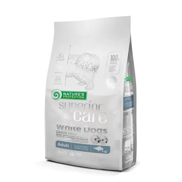 Hrana uscata pentru caini N.P. Superior Care White Dogs Adult cu peste 10 kg