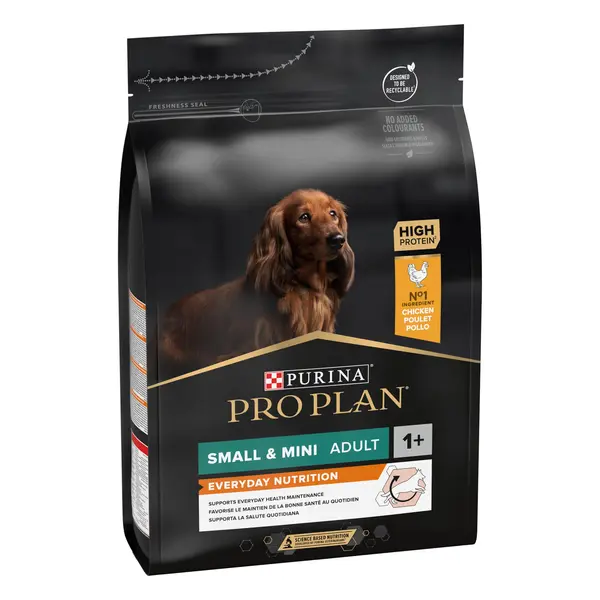 Hrana uscata pentru caini Pro Plan Small & Mini Adult, Pui 3kg