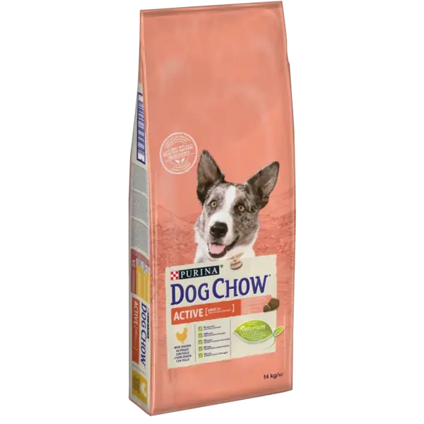 Hrana uscata pentru caini Purina Dog Chow Active, Adult, Pui, 14kg