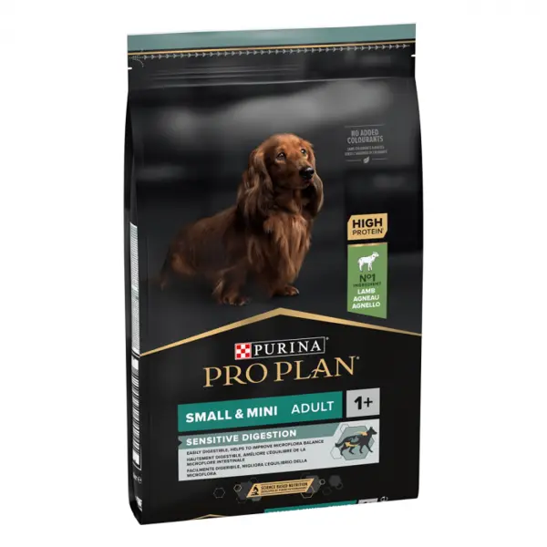 Hrana uscata pentru caini Purina Pro Plan Small Mini Adult, Miel, Digestie sensibila, 7kg