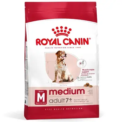 Hrana uscata pentru caini Royal Canin Medium Adult 7+ , 15 kg