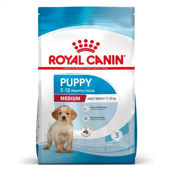 Hrana uscata pentru caini Royal Canin Medium Puppy 3 kg