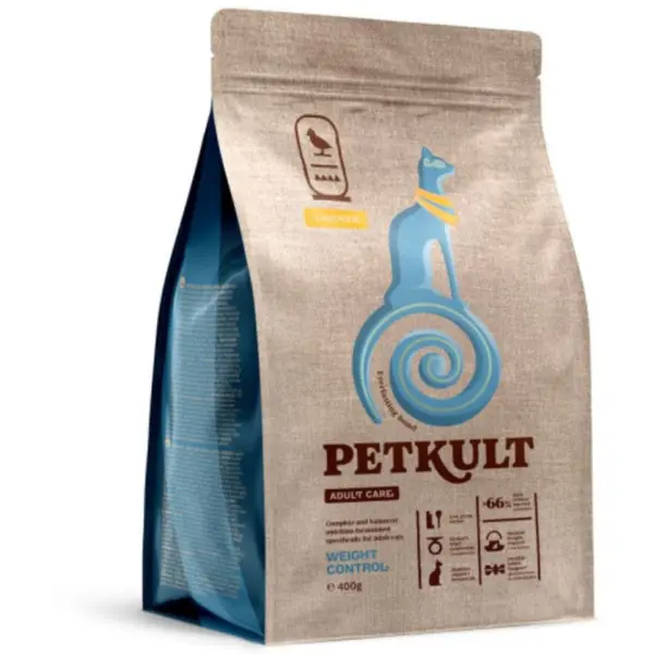 Hrana uscata pentru pisici Petkult Adult Care Weight Control pentru pisici cu Pui 7 kg