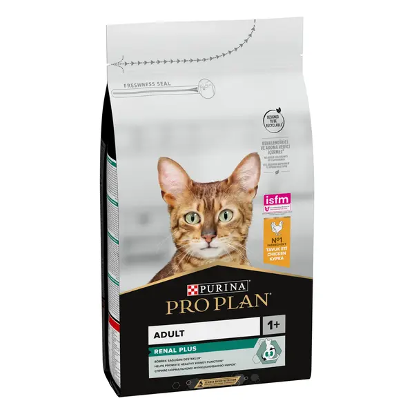 Hrana uscata pentru pisici Pro Plan Renal Plus, Pui, 1.5kg 1.5kg