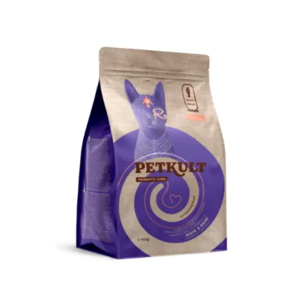 Hrana uscata Petkult Probiotic Care Hair Skin Fresh pentru pisici cu Somon 7 kg