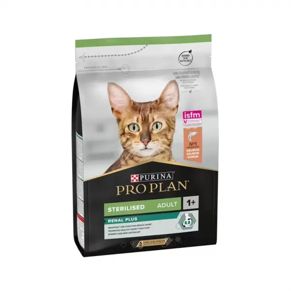 Hrana Uscata pisici, Purina PRO PLAN Pisica STERILISED OPTIRENAL cu Somon 400 g