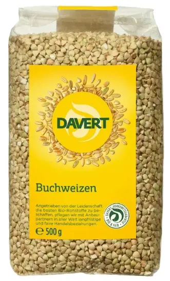 Hrișcă organică, 500 g, Davert