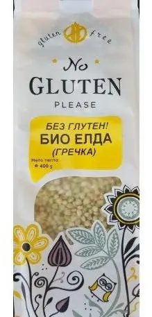 Hrișcă organică, fără gluten, 400 g, No Gluten Please