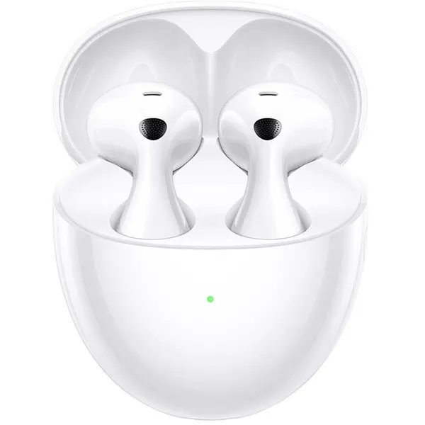 Huawei Casti In-Ear Huawei FreeBuds 6, True wireless, Bluetooth, AI noise cancelling, Autonomie 36 ore, IP54, Alb