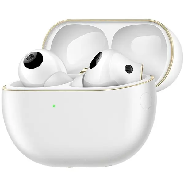 Huawei Casti In-Ear HUAWEI FreeBuds Pro 4, True Wireless, Hybrid ANC, Bluetooth, IPX54, Multi point connection, Automonie 33h, Carcasa incarcare wireless, Alb